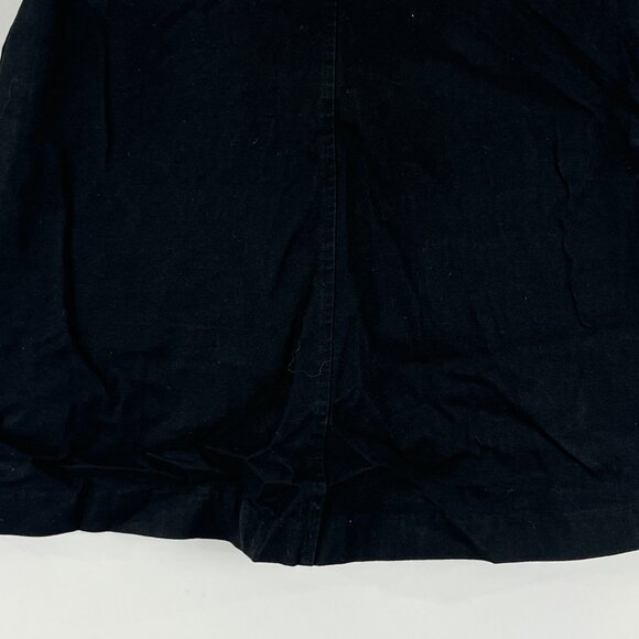 Francois Beauregard A Line Skirt Size XXS Black Waist 26in Zip Closure Stretch - Picture 3 of 7